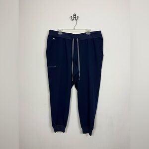 Figs Zamora Jogger Scrub Pants Navy Blue Women’s 3XL